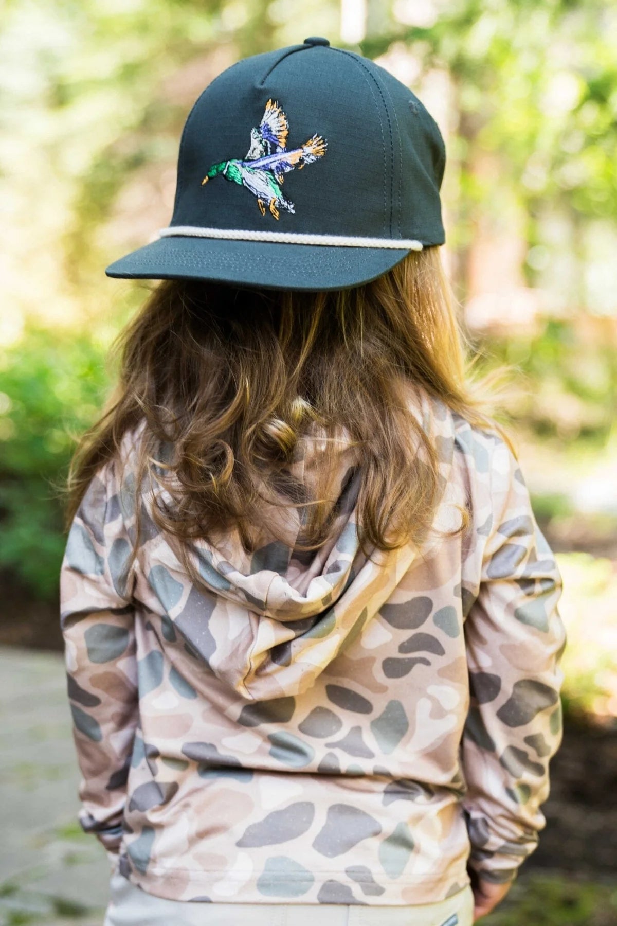 YOUTH-Performance Hoodie-Pintail Camo