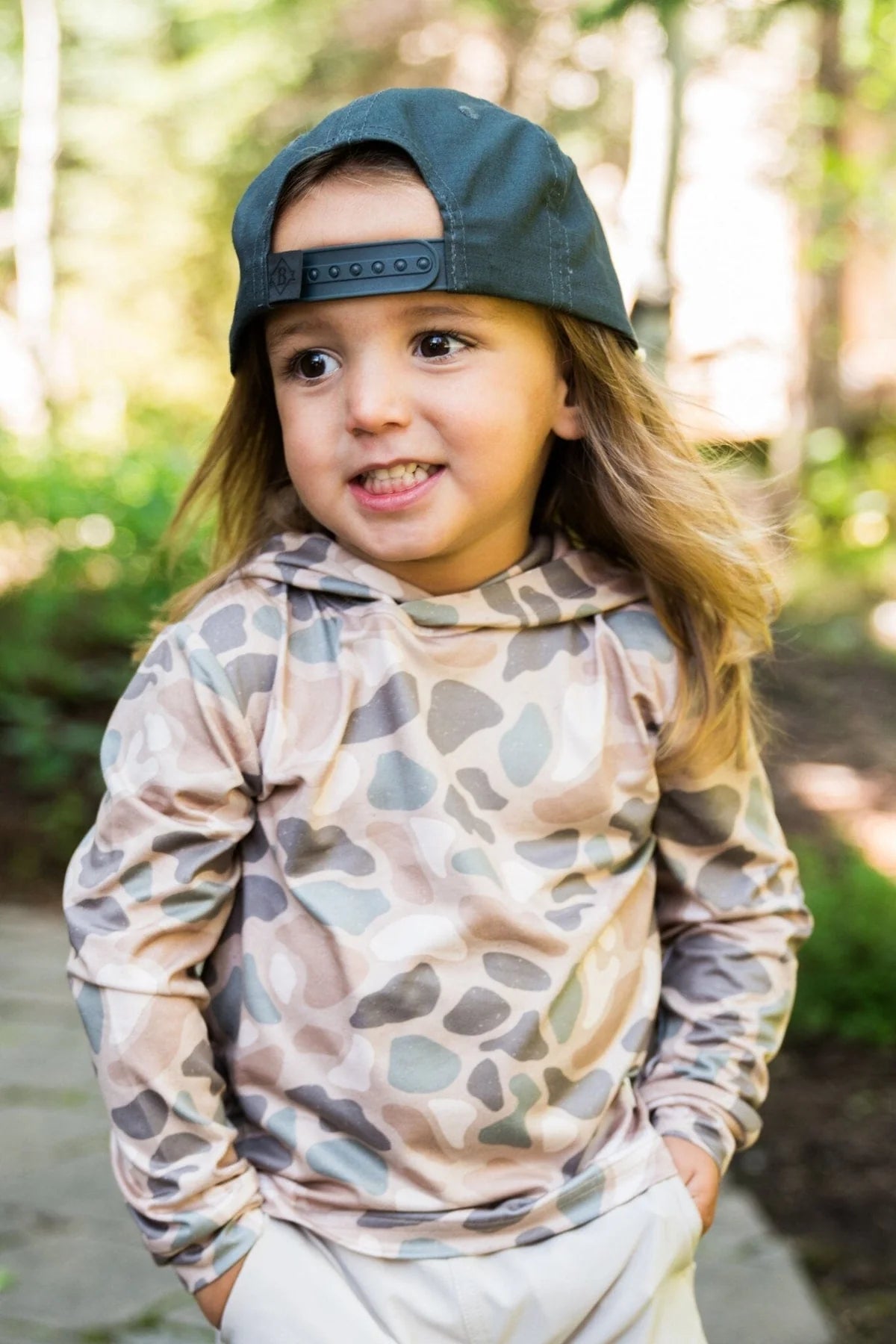 YOUTH-Performance Hoodie-Pintail Camo